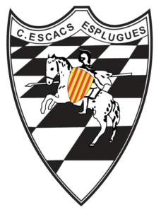 Logotip del club d'escacs d'Esplugues