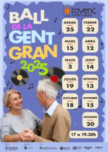 Cartell Ball de la Gent Gran 2025