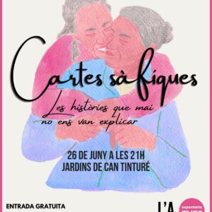 Espectacle concert Cartes sàfiques. Les històries que mai no ens van explicar