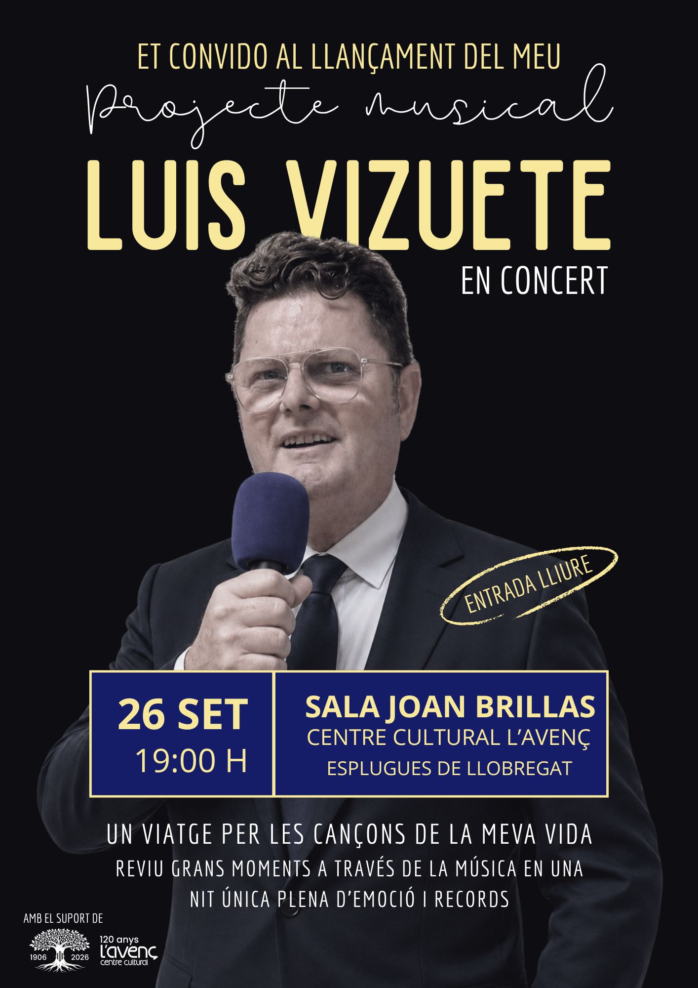 LUIS VIZUETE en concert